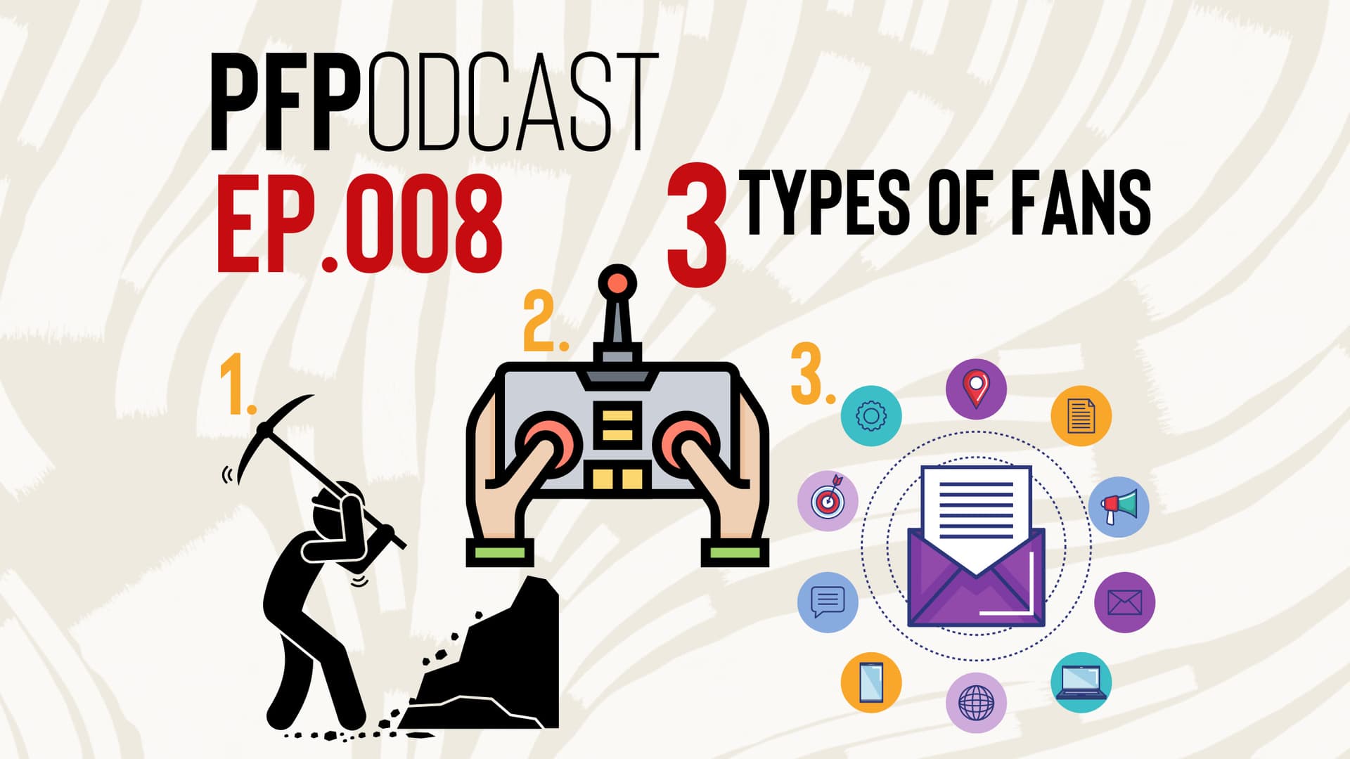 PFPodcast ep.008 - The Three Types of Fans - Phenomenal Future Podcast (PFP) cover