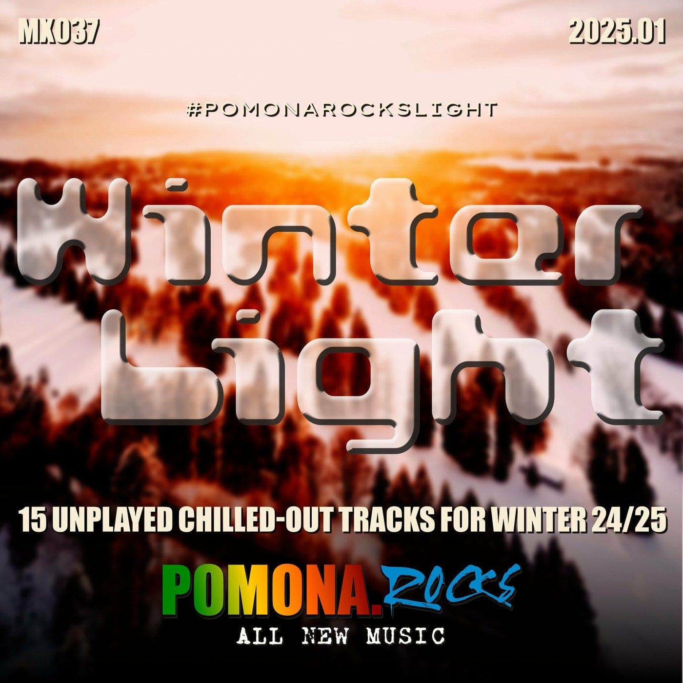 MX037: WINTER LIGHT 2025 - Pomona Rocks cover
