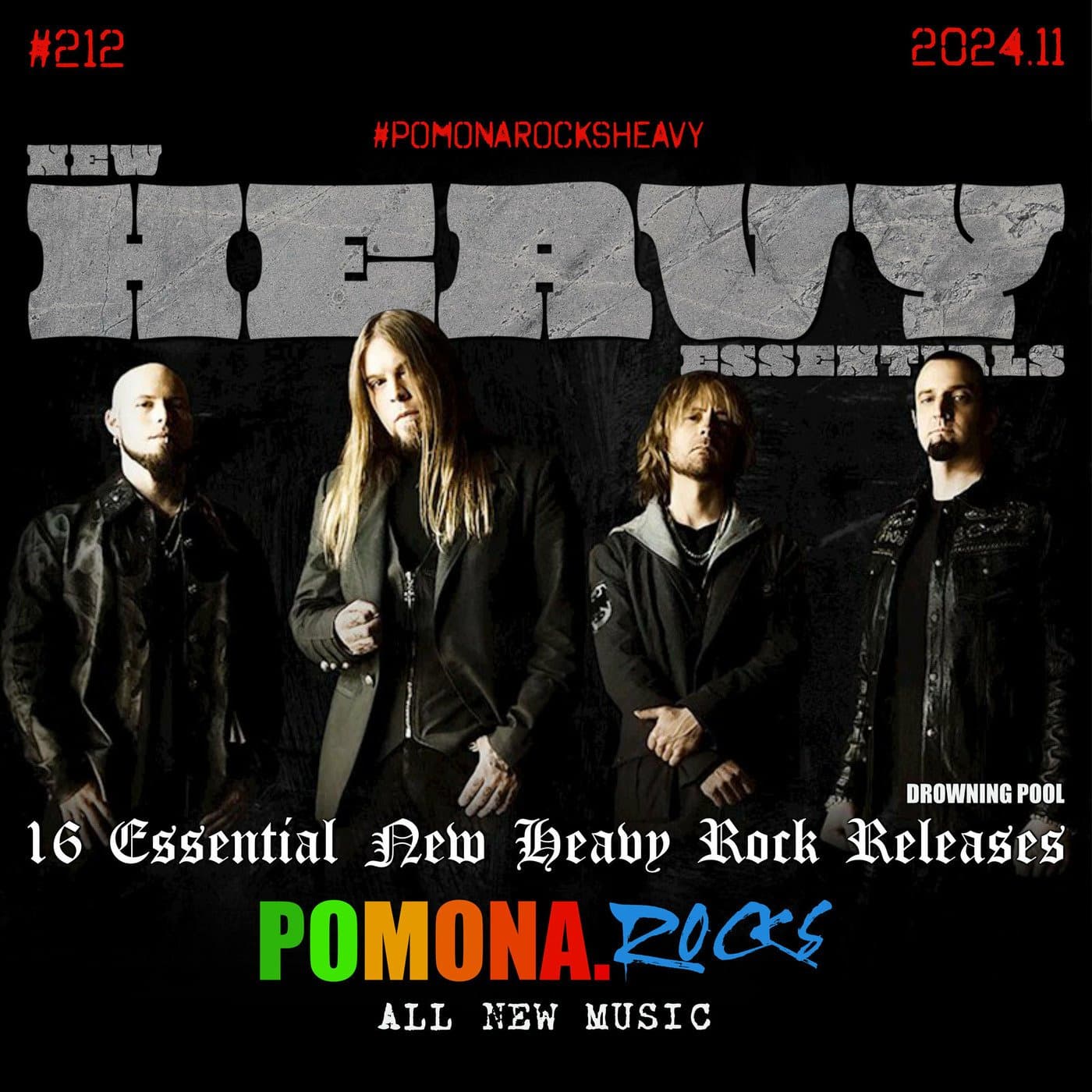 New HEAVY ESSENTIALS 2024.11 - Pomona Rocks cover