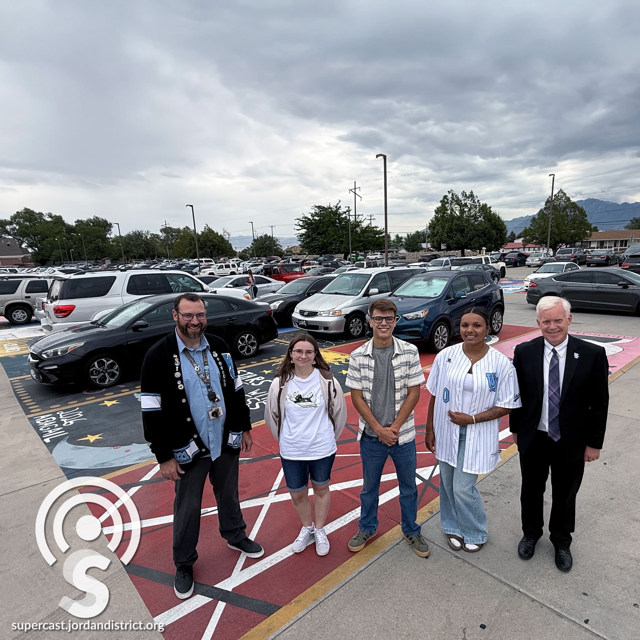 Episode 312: Paint & Park Project at West Jordan High Funding Fun Student Activities - Jordan Supercast cover