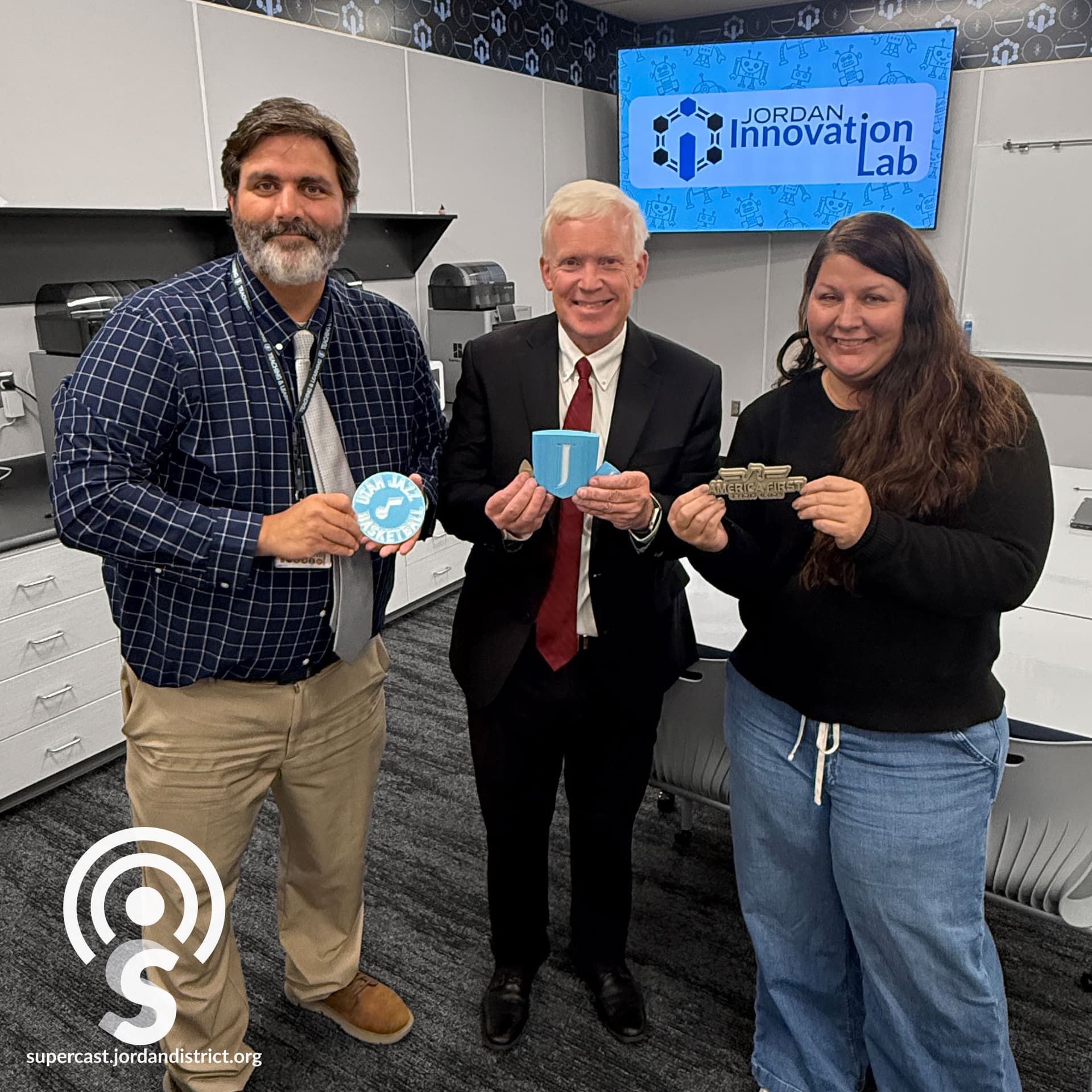 Episode 315: Inside the Brand New “High Tech Learning Lab” Where Students are Loving Exciting Hands-On Experiences - Jordan Supercast cover