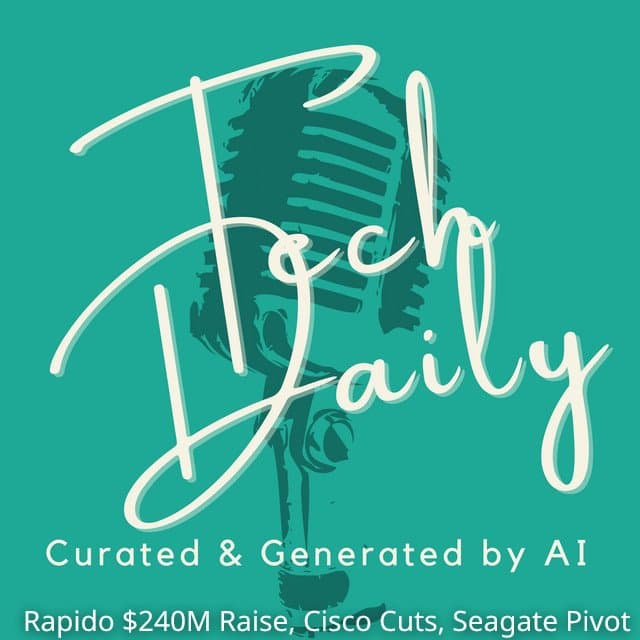 Rapido $240M Raise, Cisco Cuts, Seagate Pivot — Tech Daily cover