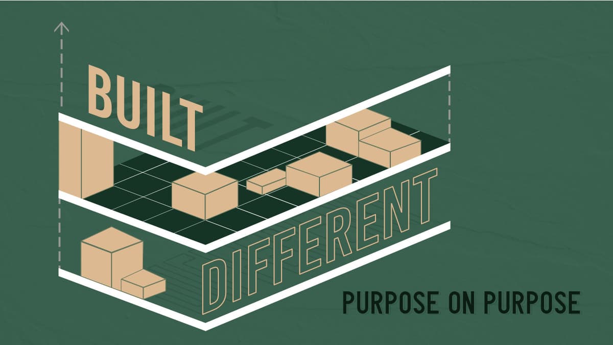 BUILT DIFFERENT // Purpose on Purpose - Christ's Legacy cover