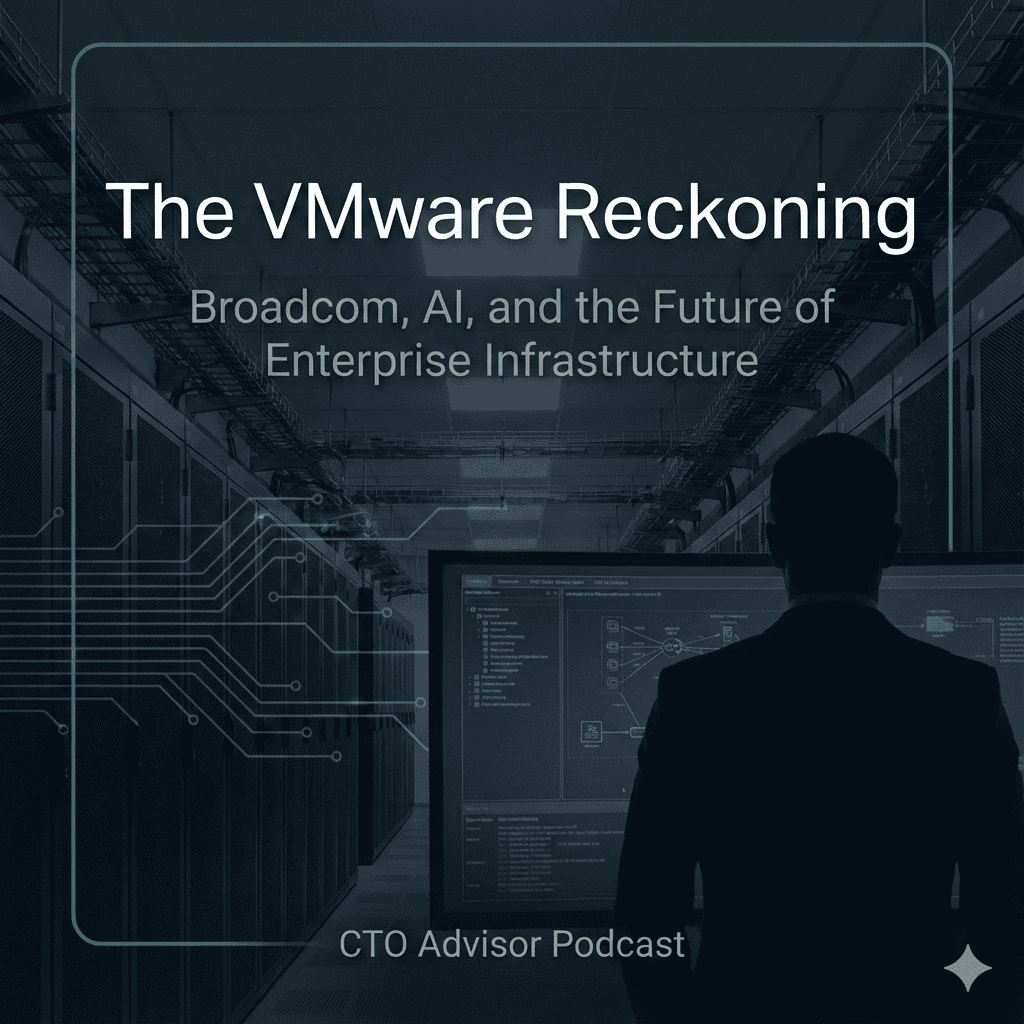 The VMware Reckoning: Broadcom, AI, and the Future of Enterprise Infrastructure - The CTO Advisor cover