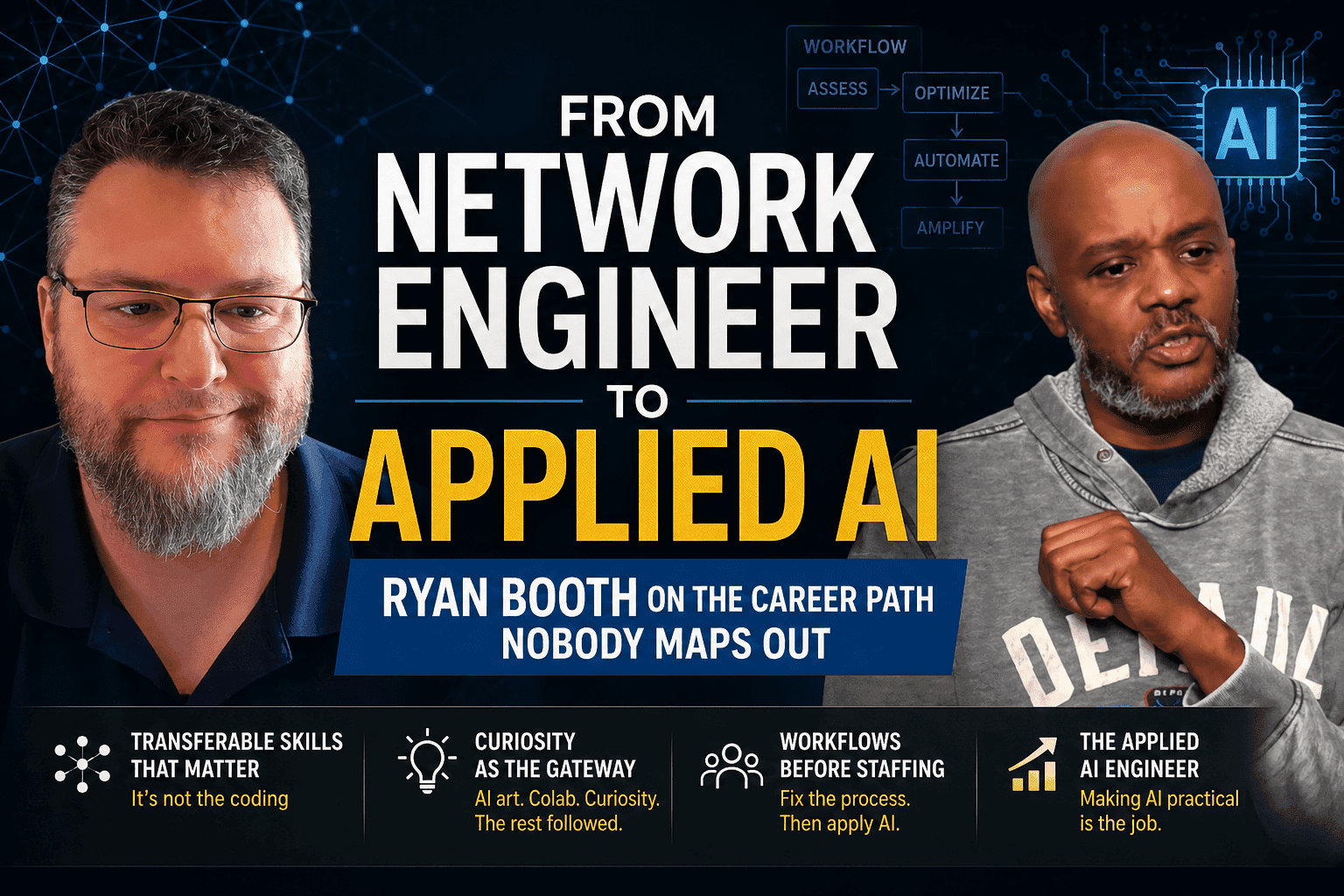 From Network Engineer to Applied AI: Ryan Booth on the Career Path Nobody Maps Out - The CTO Advisor cover