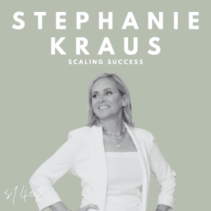 Scaling Success (Stephanie Kraus) - Creative Genius Podcast cover