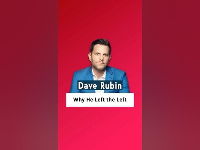Why Dave Rubin Left the Left - John Stossel on Odysee cover
