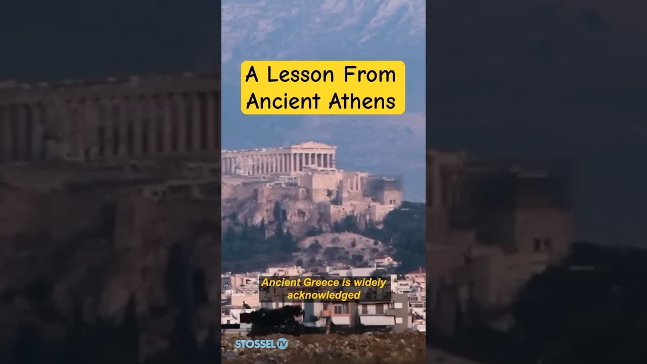A Lesson From Ancient Athens - John Stossel on Odysee cover