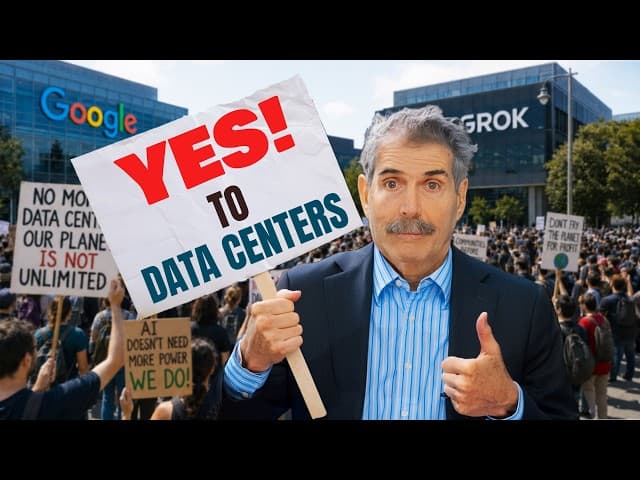 Watt’s the Problem with Data Centers? The Truth About Energy Use, Costs, and the Panic Over Progress - John Stossel on Odysee cover
