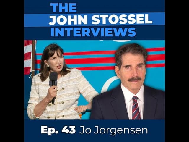 Ep. 43 Jo Jorgensen: What if We Had a Libertarian President? - John Stossel on Odysee cover