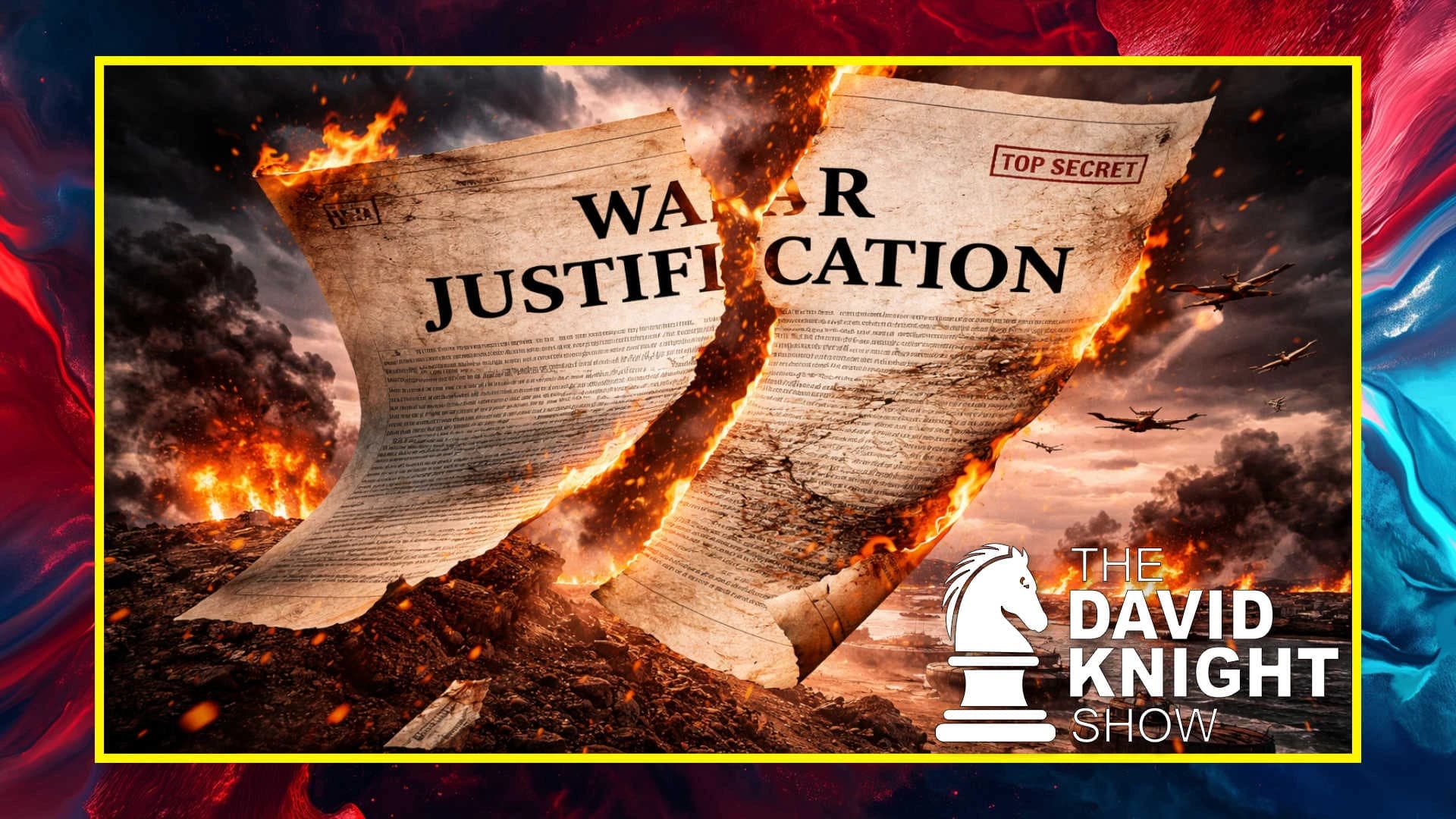 Thu Episode #2225: The Case for War In Iran Is Collapsing - The David Knight Show on Odysee cover