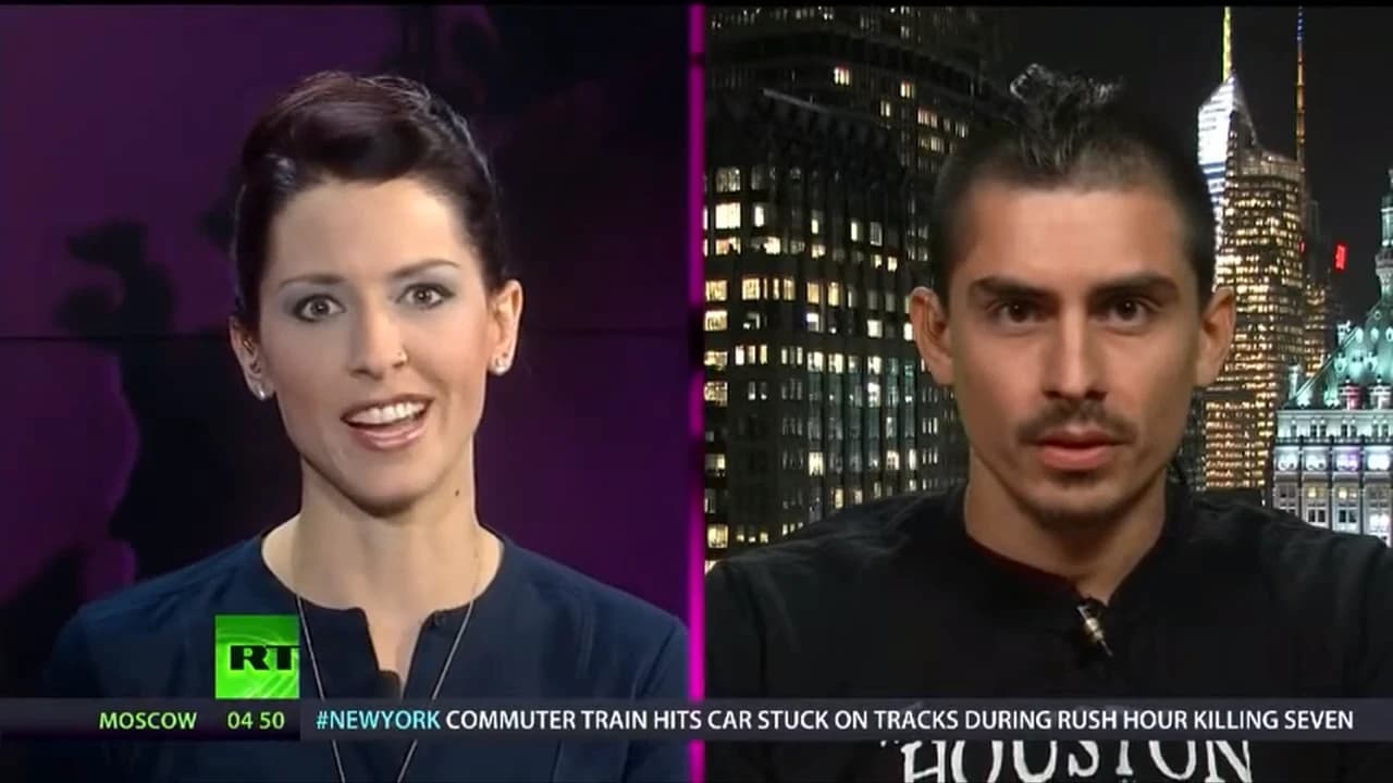 Derrick Broze Discusses Ross Ulbricht's Guilty Verdict on RT (2015) — The Conscious Resistance on Odysee cover