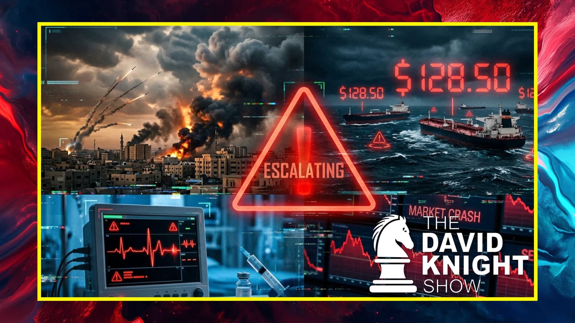 Tue Episode #2238: Everything Is Escalating at Once - The David Knight Show on Odysee cover