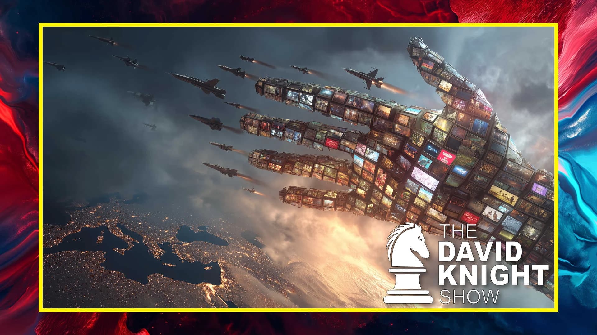 Interview: War in Iran, Propaganda War in the United States - The David Knight Show on Odysee cover