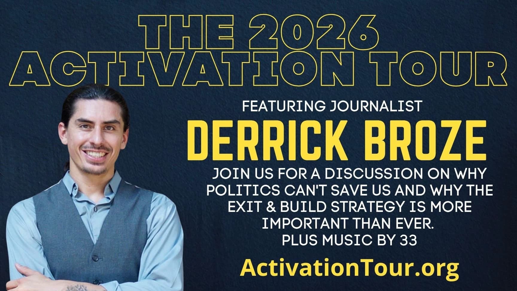 Ready for Solutions? Join Me On The 2026 Activation Tour! - The Conscious Resistance on Odysee cover
