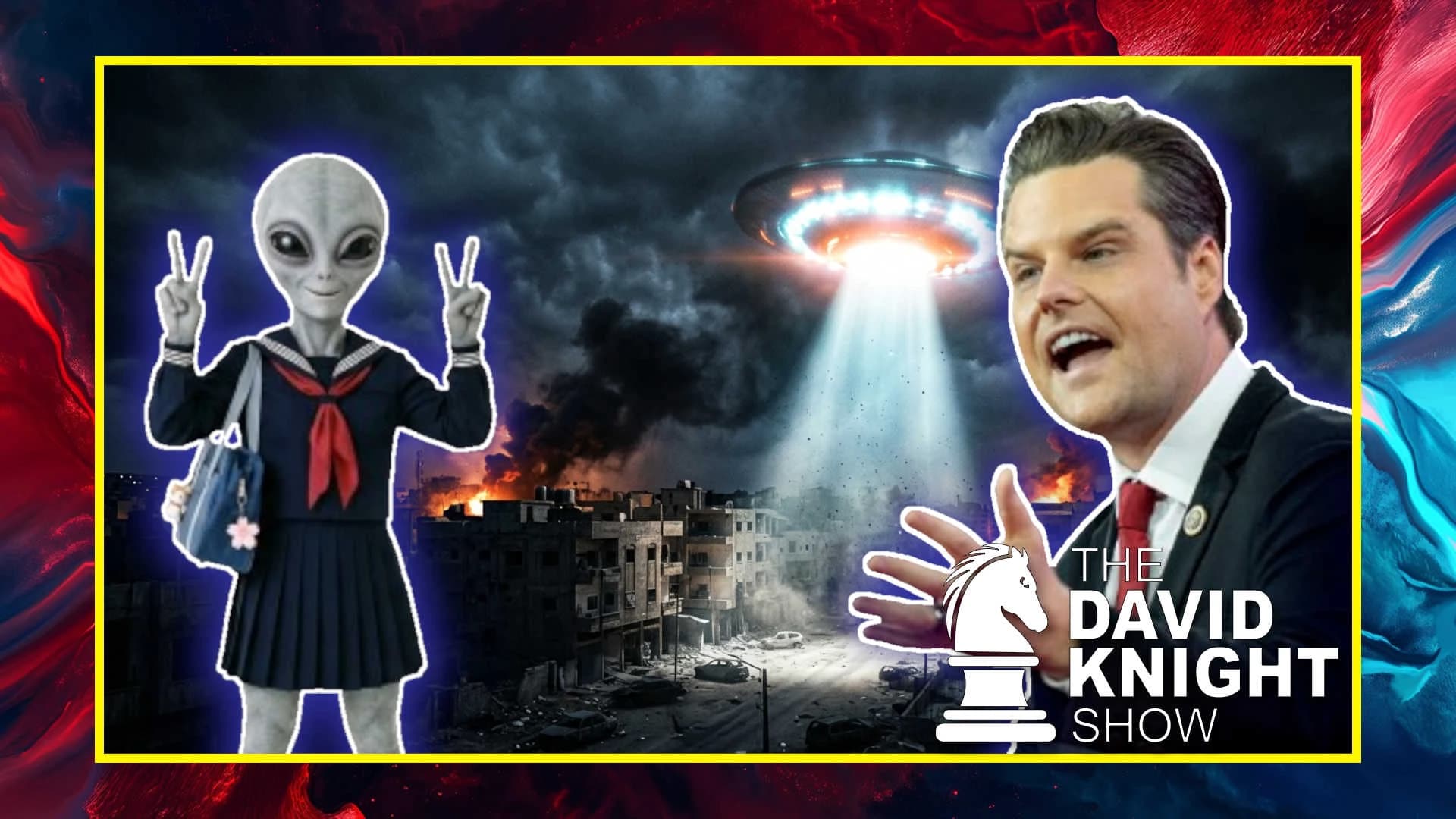 Thu Episode #2235: UFO Distractions and the Iran War Reality - The David Knight Show on Odysee cover