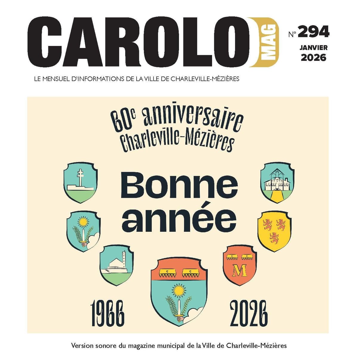 Carolomag n° 294 - Janvier 2026 - Carolo Mag cover