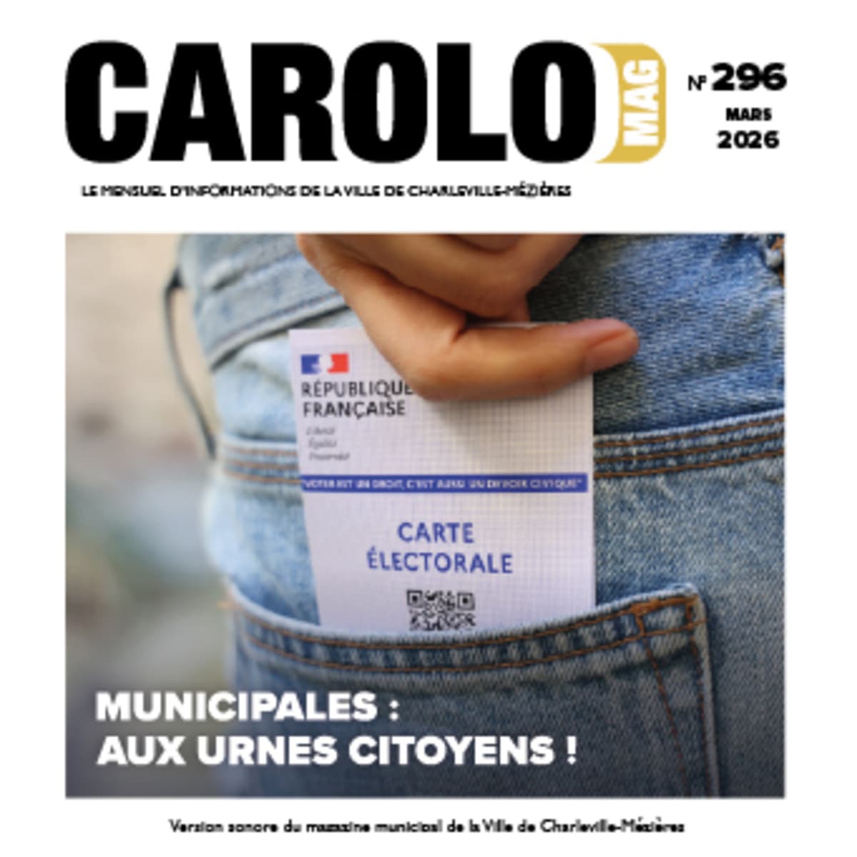 Carolomag n° 296 - Mars  2026 - Carolo Mag cover