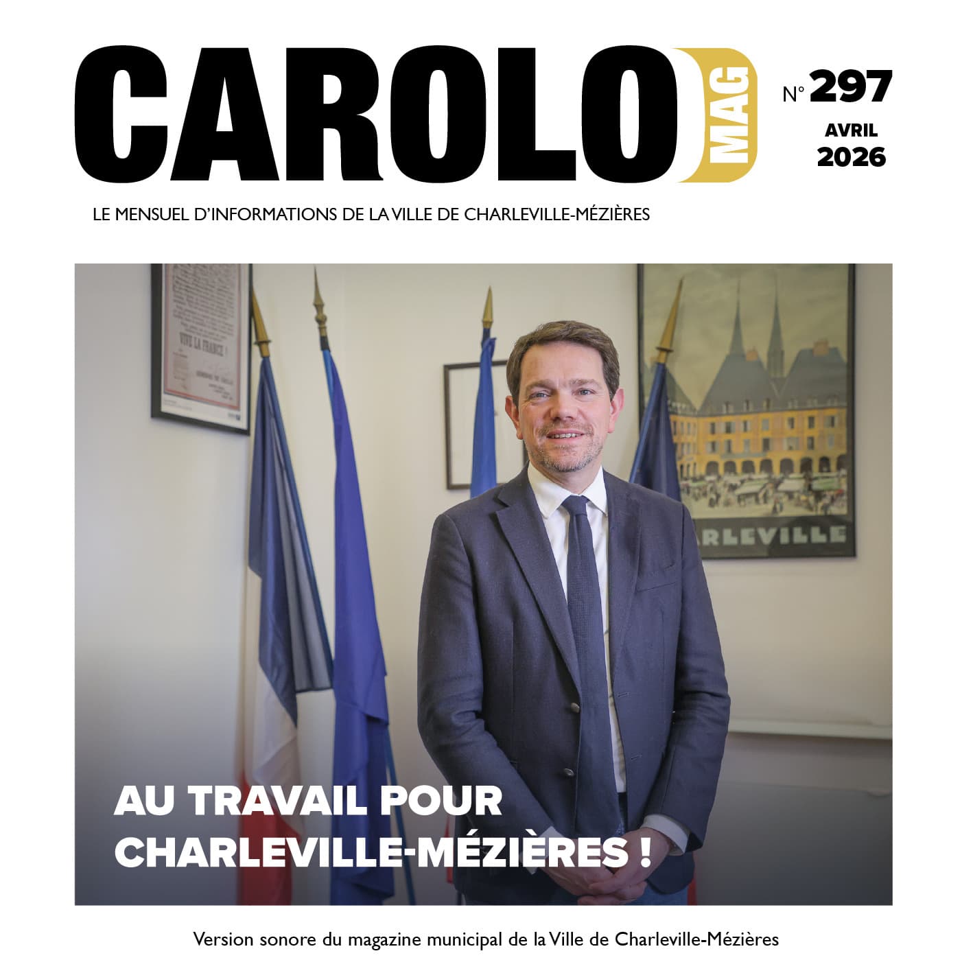 Carolomag n° 297 - Avril  2026 - Carolo Mag cover