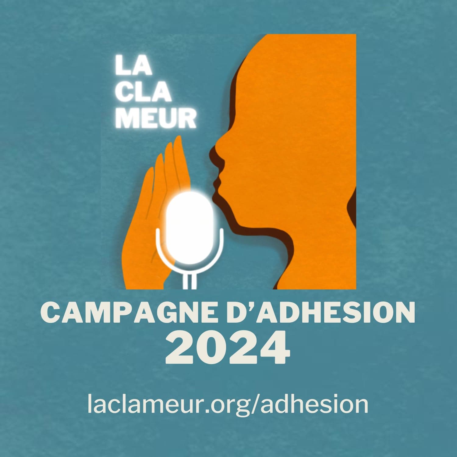 Campagne d'adhésion La Clameur Podcast Social Club 2024 - Sabotage cover
