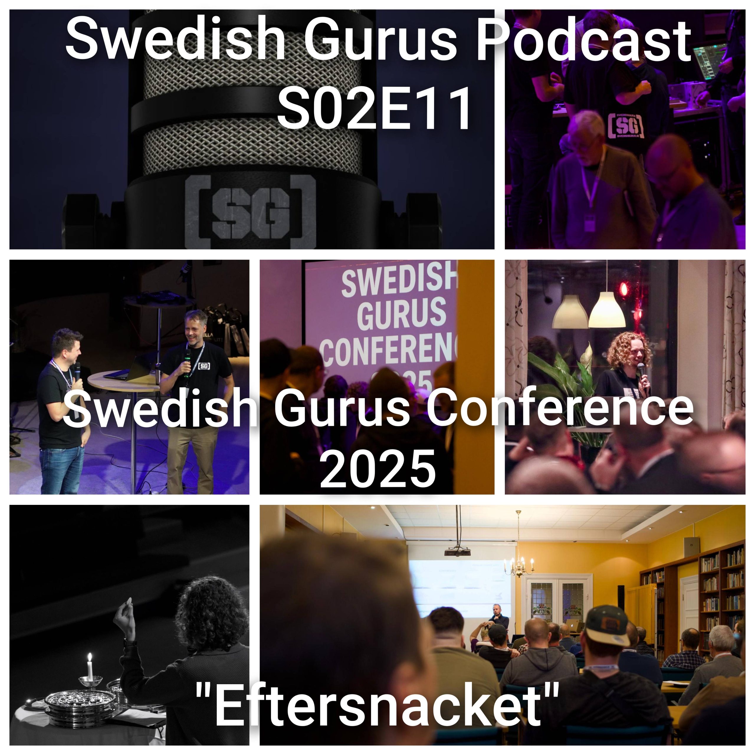 Swedish Gurus Podcast – S02E11 ”SGC 25 – eftersnacket” - Swedish Gurus Podcast cover