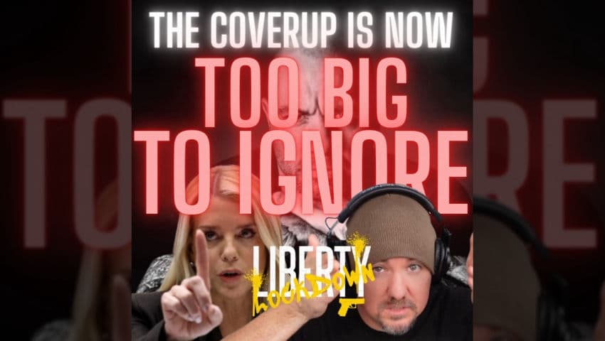 Kash Patel LIED to Joe Rogan – Epstein Files Scandal Blows Up MAGA (Bondi Hearing Disaster) - Liberty Lockdown cover