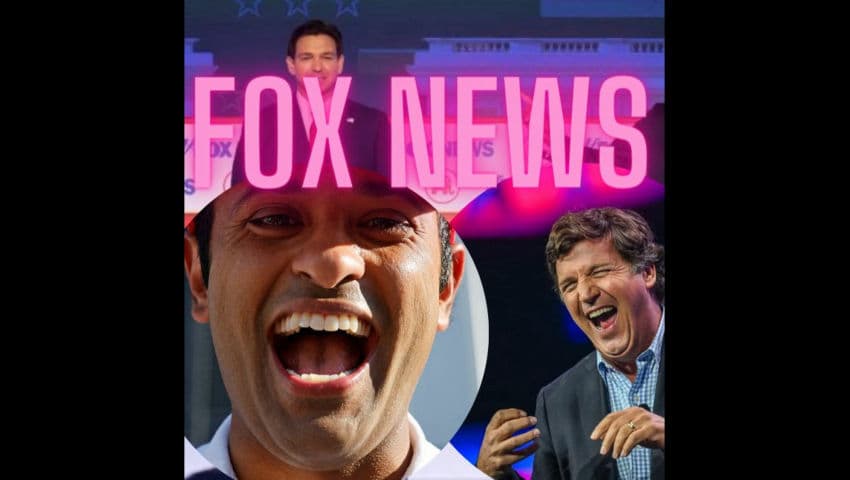 Tucker and Trump just crushed Fox News while Vivek crushed everyone else - Liberty Lockdown cover