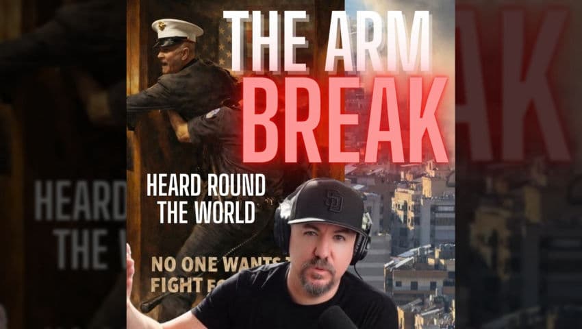 "No One Wants to Fight for Israel" – INSANE FOOTAGE Marine’s Arm Broken By US Senator on Camera — Liberty Lockdown cover