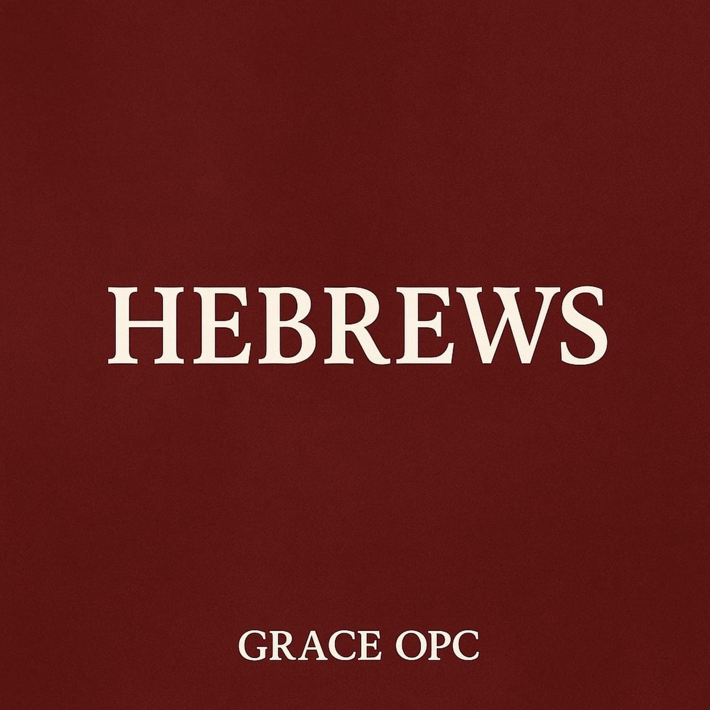 Hebrews cover