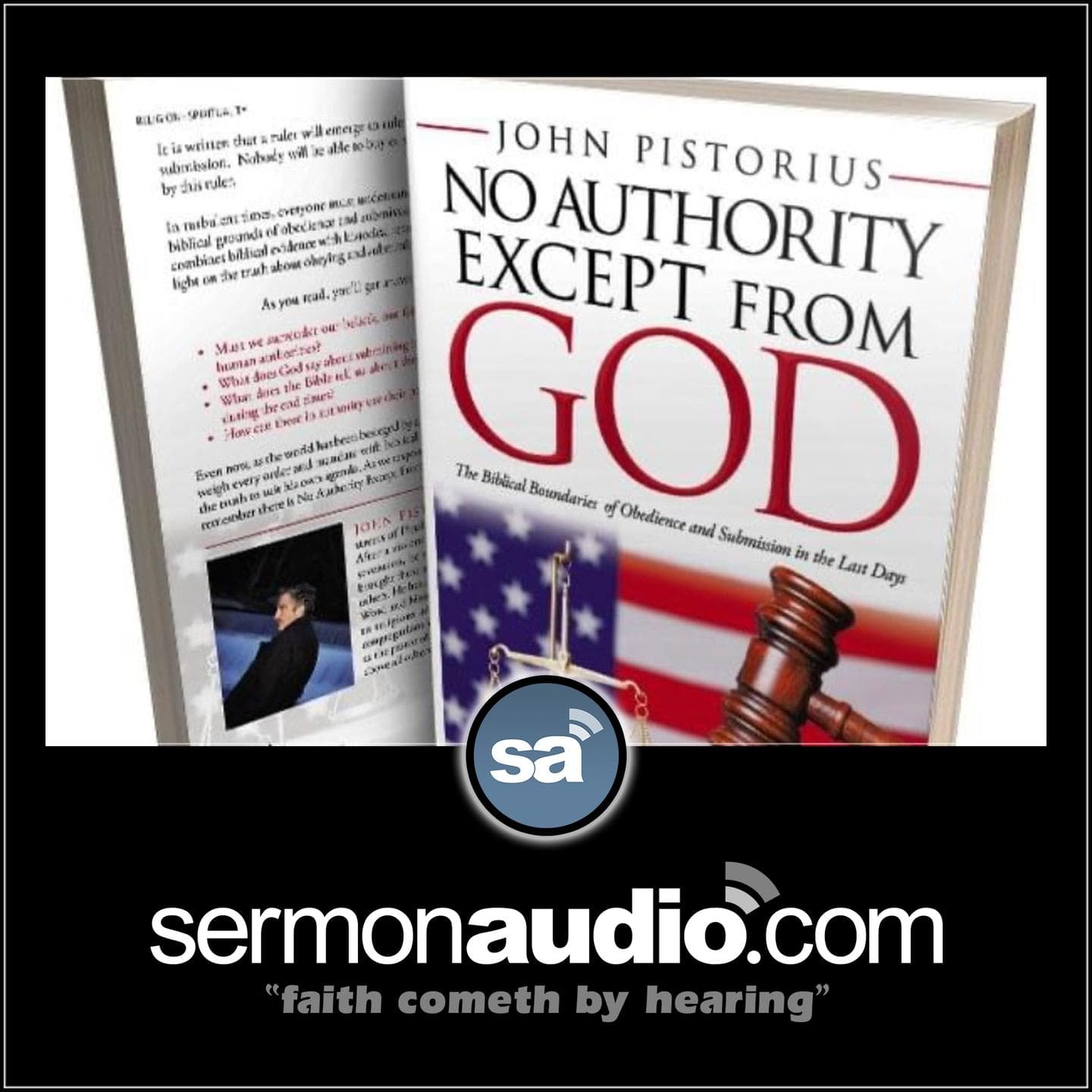 John Pistorius, Pastor cover