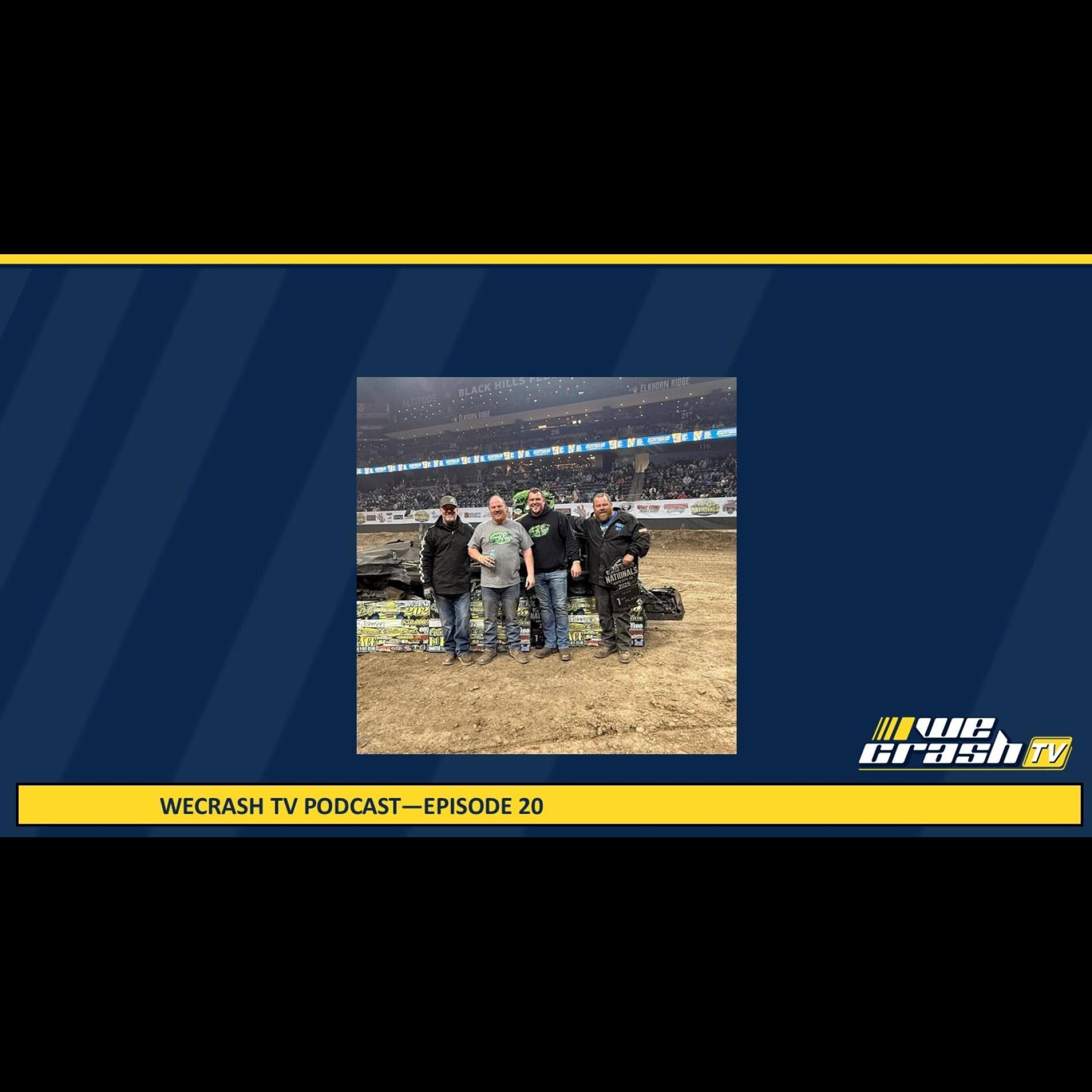 WeCrash Podcast #20 Zach Johnson - WeCrash TV Podcast (audio) cover