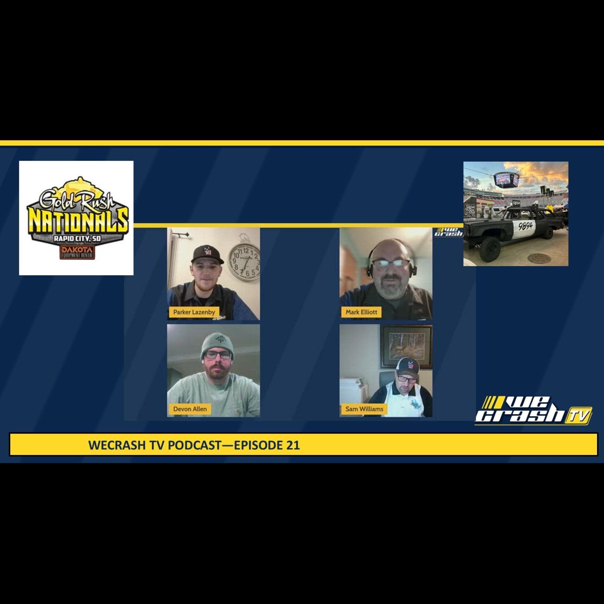 WeCrash Podcast #21 - Devon Allen and Gold Rush 2026 - WeCrash TV Podcast (audio) cover
