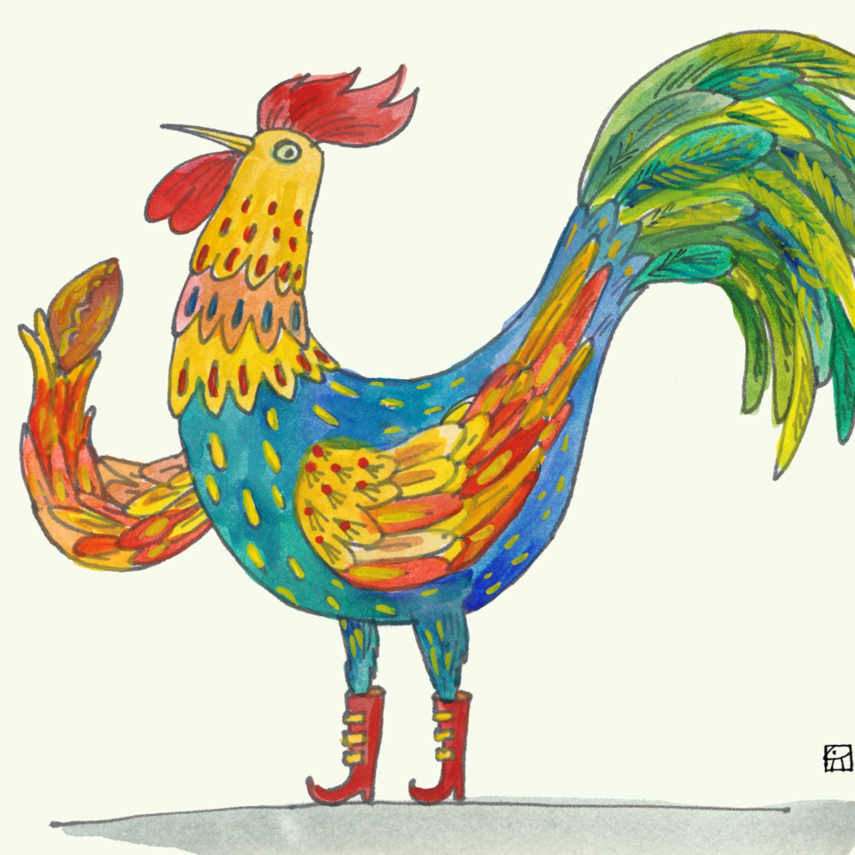 Encore: The Rooster in the Sky - Circle Round cover