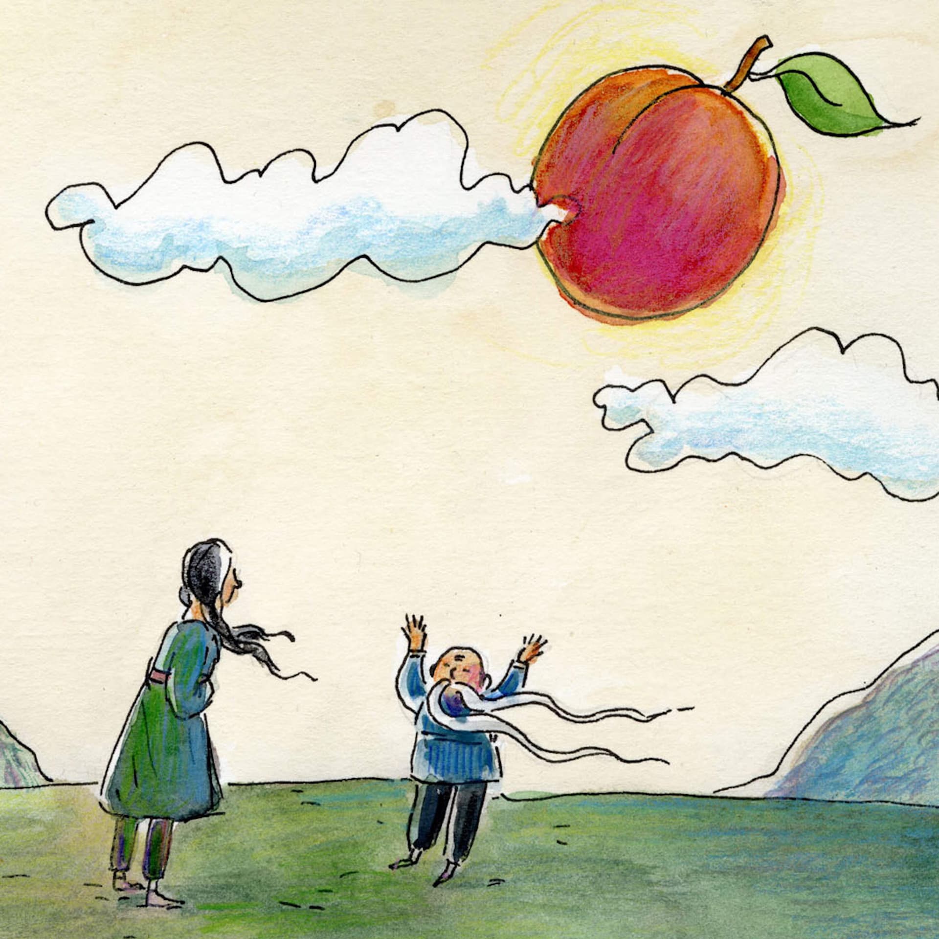 The Peach of Life - Circle Round cover