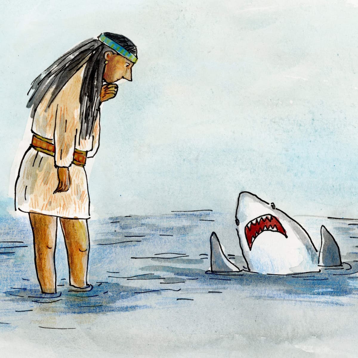 Maushop and the Shark - Circle Round cover