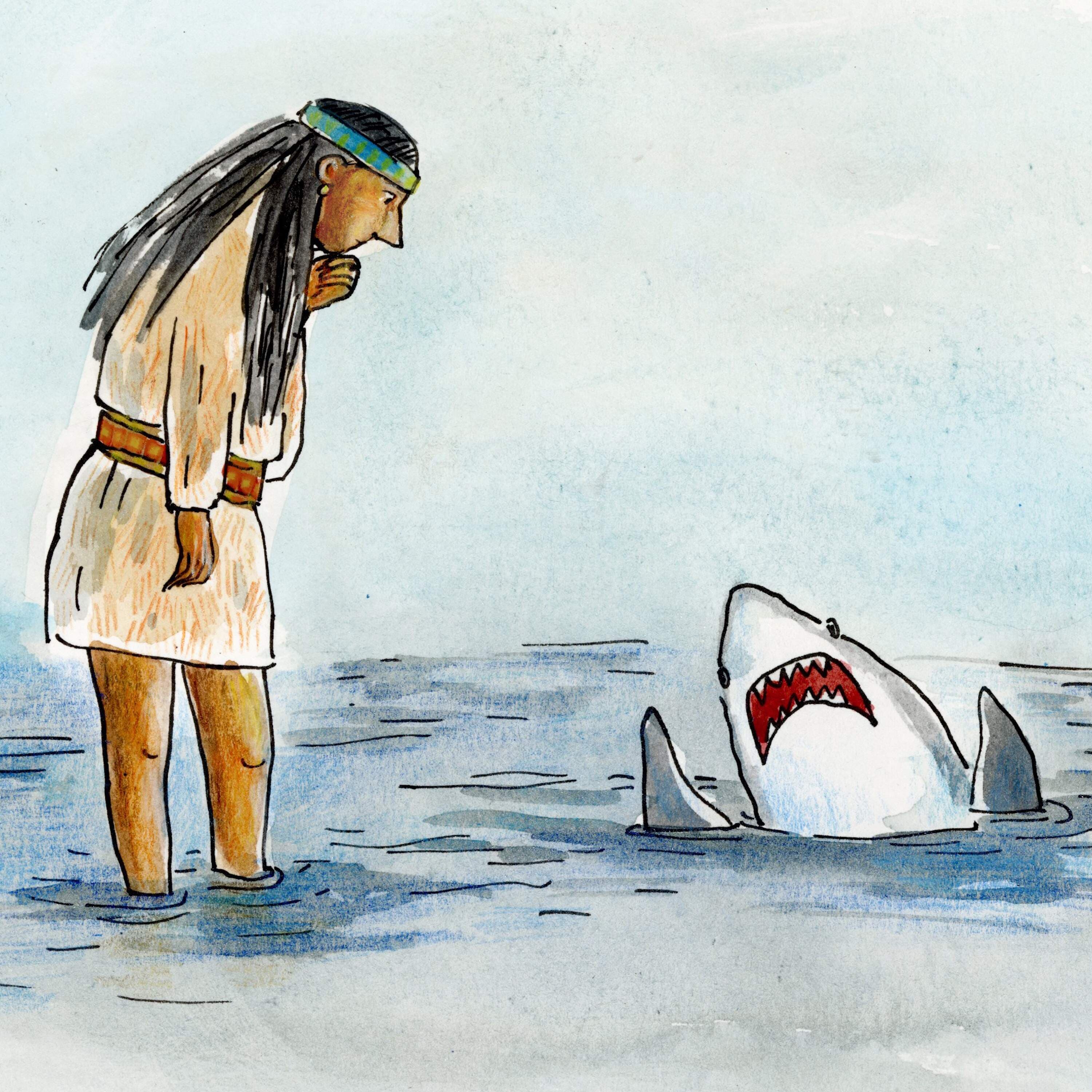 Maushop and the Shark - Circle Round cover