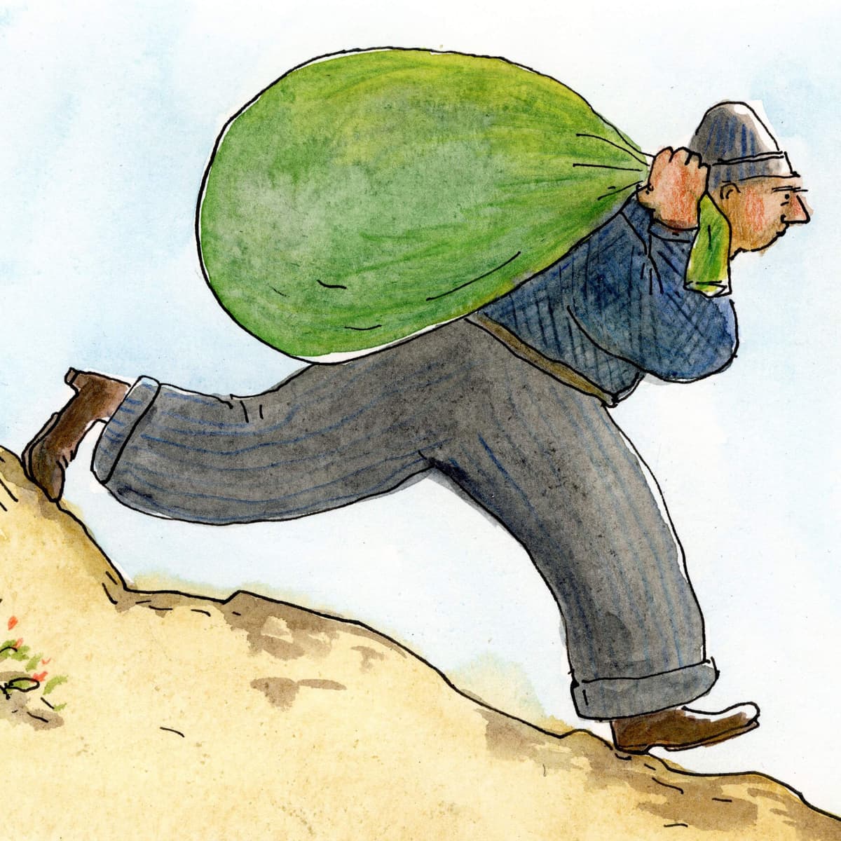 The Big Green Bag - Circle Round cover