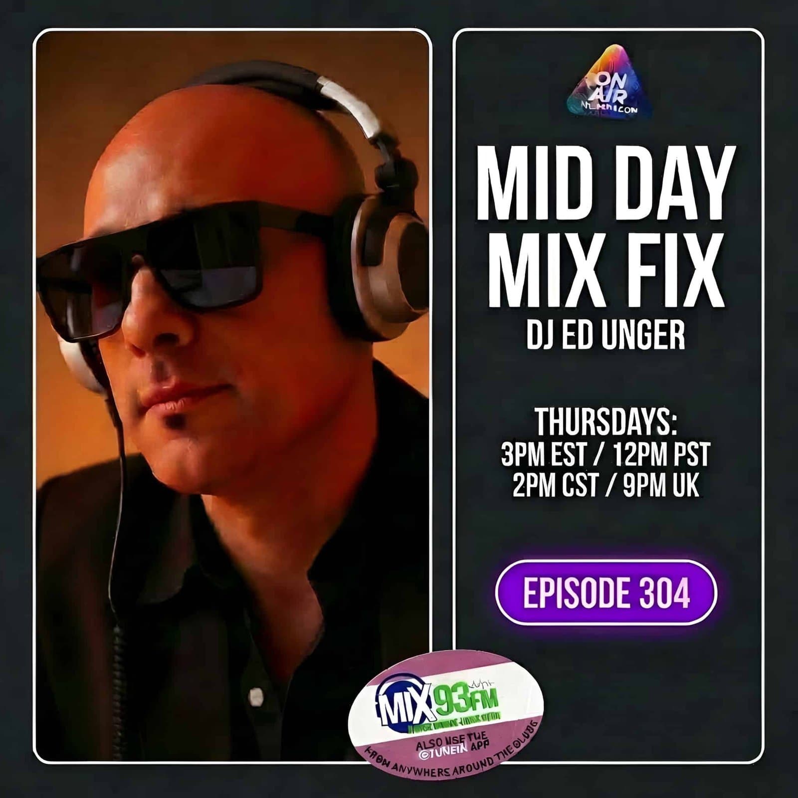 304 MID DAY MIX FIX - Ed Unger Mid Day Mix Fix cover