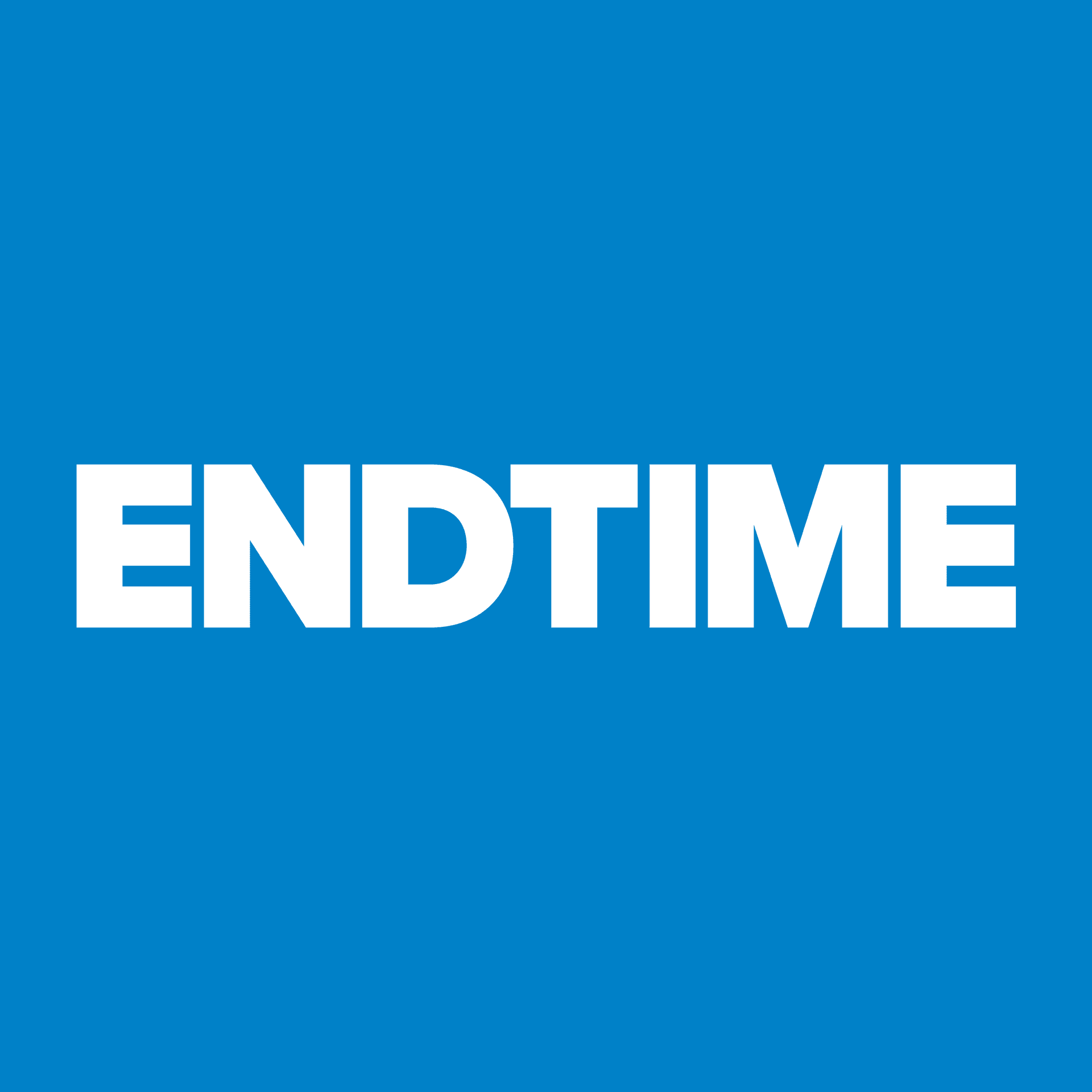 The Endtime Show | Endtime cover