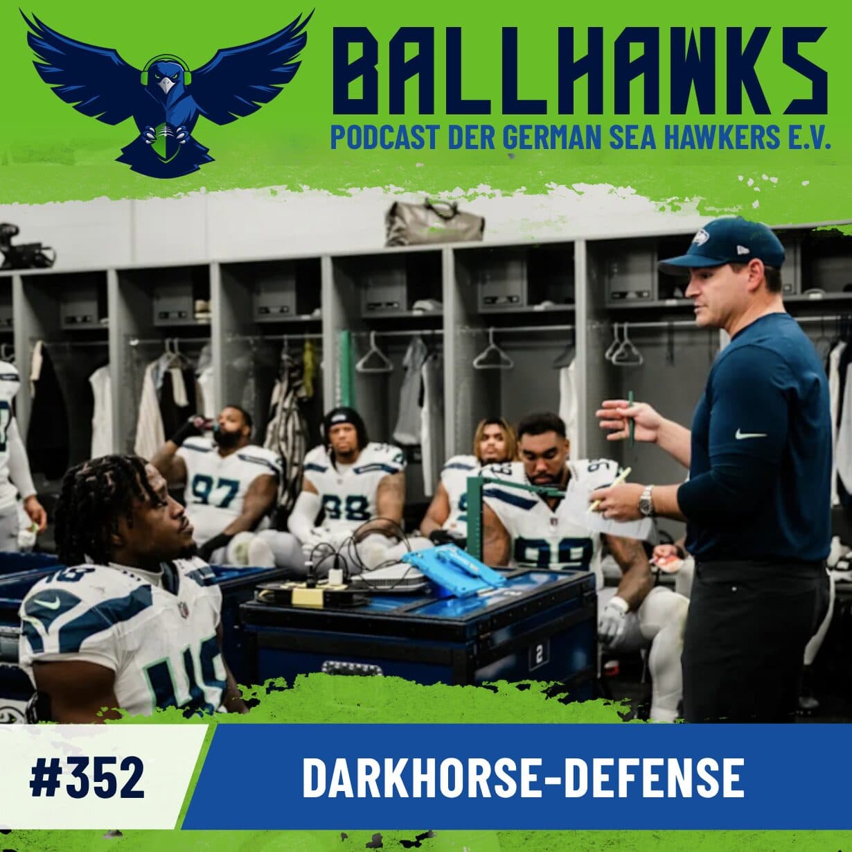 #352 – Darkhorse-Defense - Ballhawks – Podcast der German Sea Hawkers e.V. cover