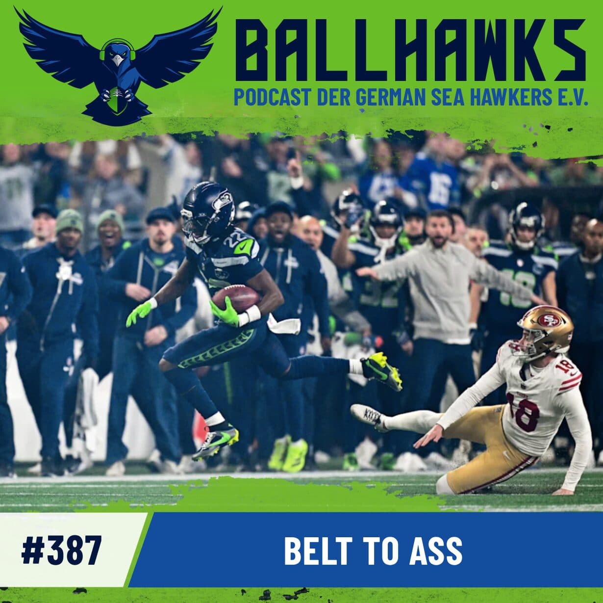 #387 – Belt to Ass - Ballhawks – Podcast der German Sea Hawkers e.V. cover