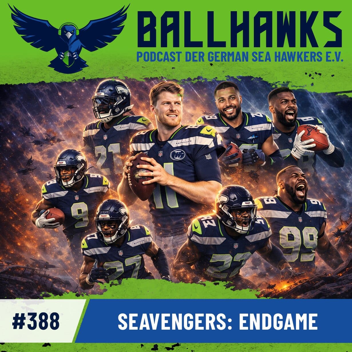 #388 – Seavengers: Endgame - Ballhawks – Podcast der German Sea Hawkers e.V. cover
