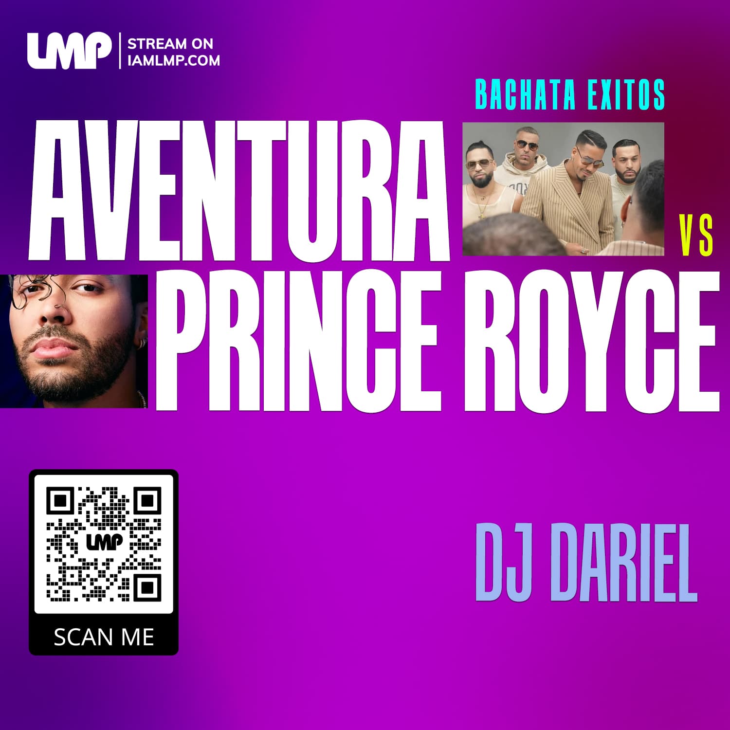 Prince Royce vs Aventura | La Batalla de la Bachata - IAMLMP.COM : DJ Mixes cover