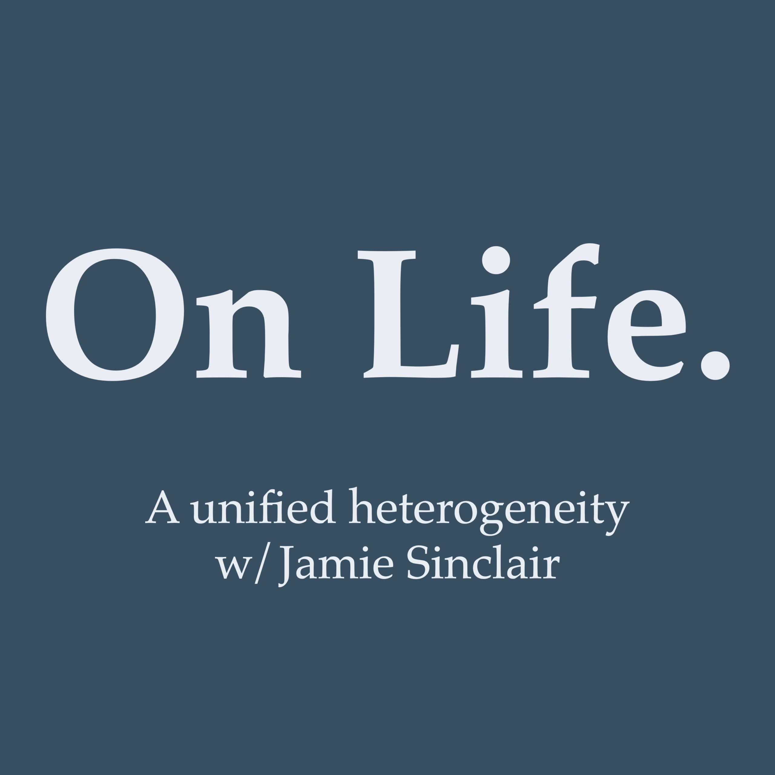 On Life. w/ Jamie Sinclair. cover