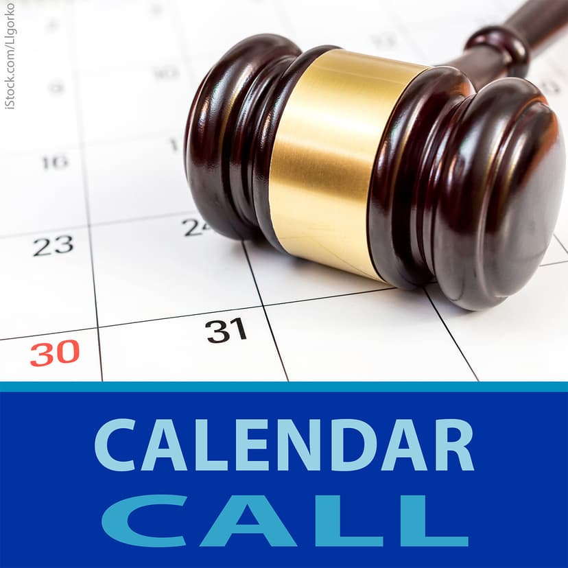Calendar Call cover