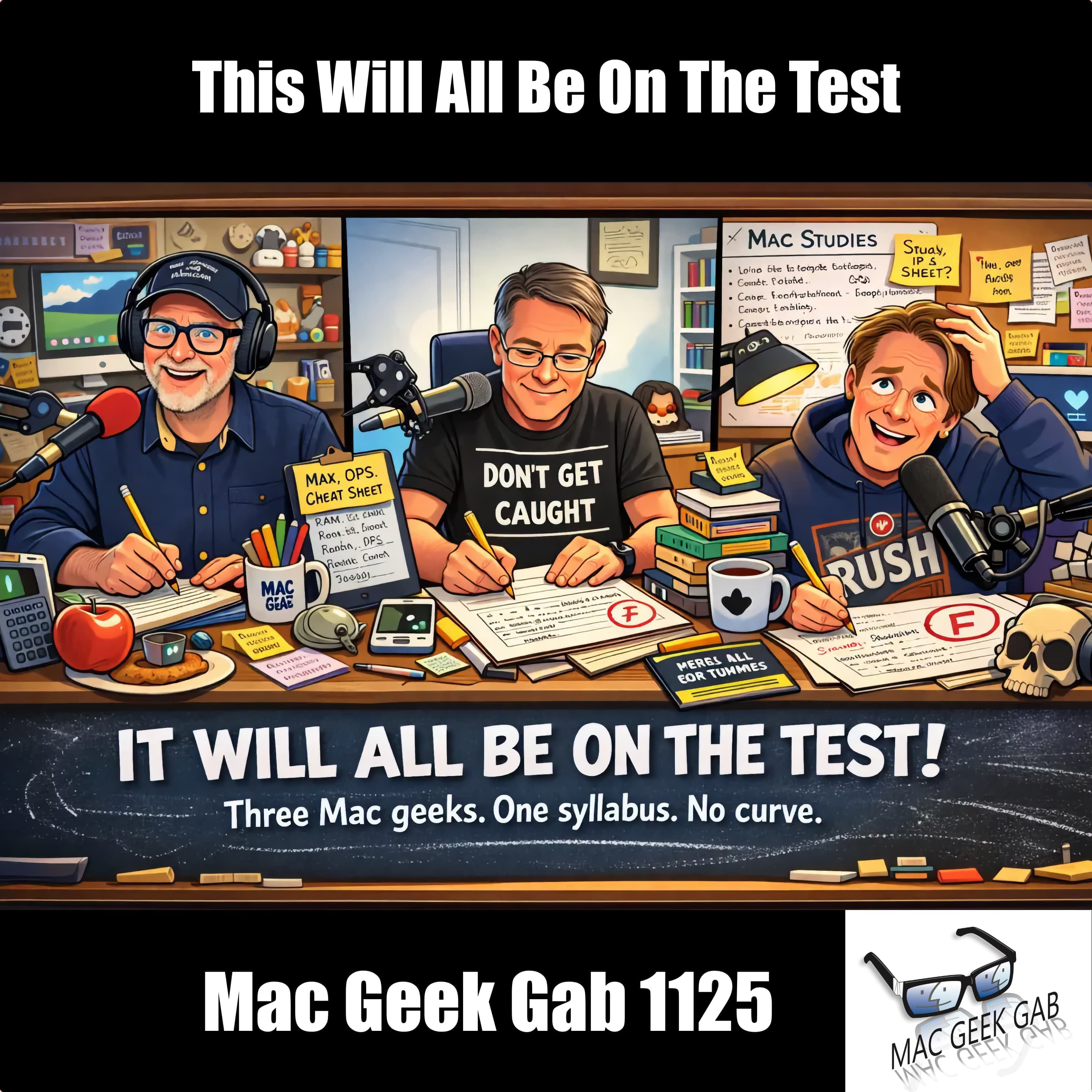 This Will All Be On The Test - Mac Geek Gab — Apple Tips, Tricks, and Troubleshooting cover