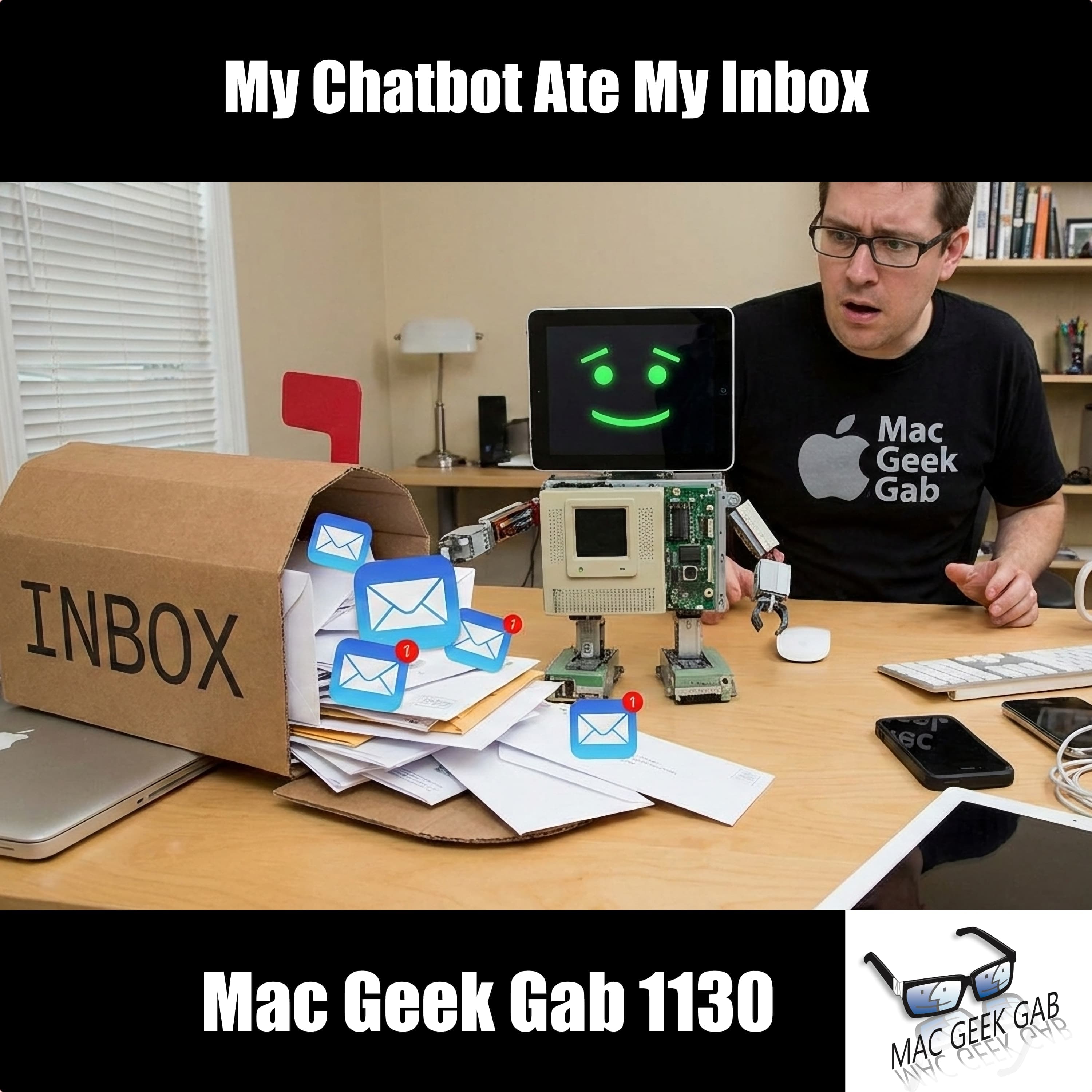 My Chatbot Ate My Inbox - Mac Geek Gab — Apple Tips, Tricks, and Troubleshooting cover