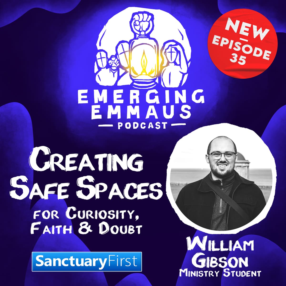Emerging Emmaus - Creating Safe Spaces for Curiosity, Faith & Doubt - Sanctuary First cover