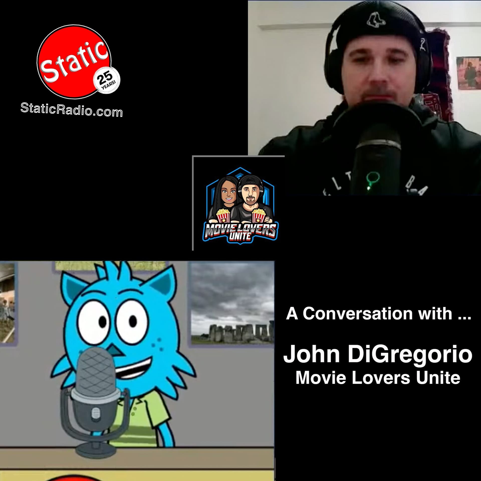A Conversation with John from Movie Lovers Unite - Static Radio cover