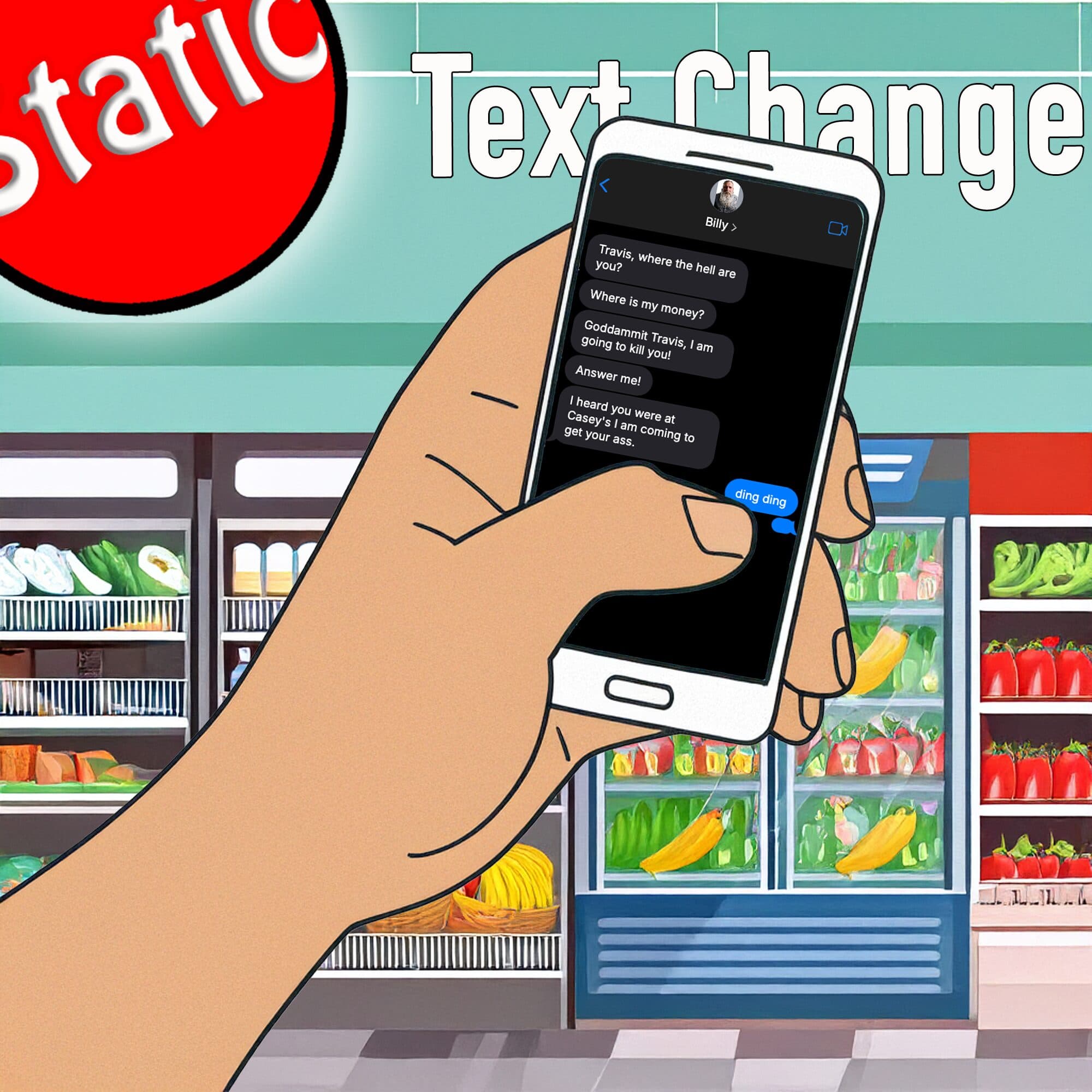 Text Change - Static Radio cover